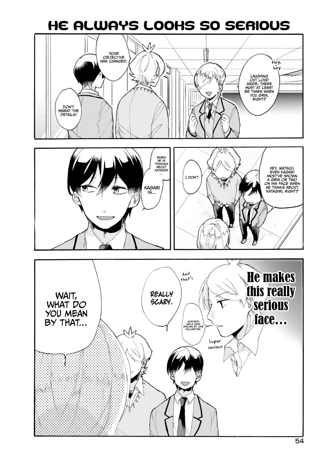 Akkun To Kanojo - Vol.8 Chapter 54