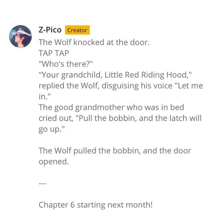 The Boy And The Wolf - Chapter 9