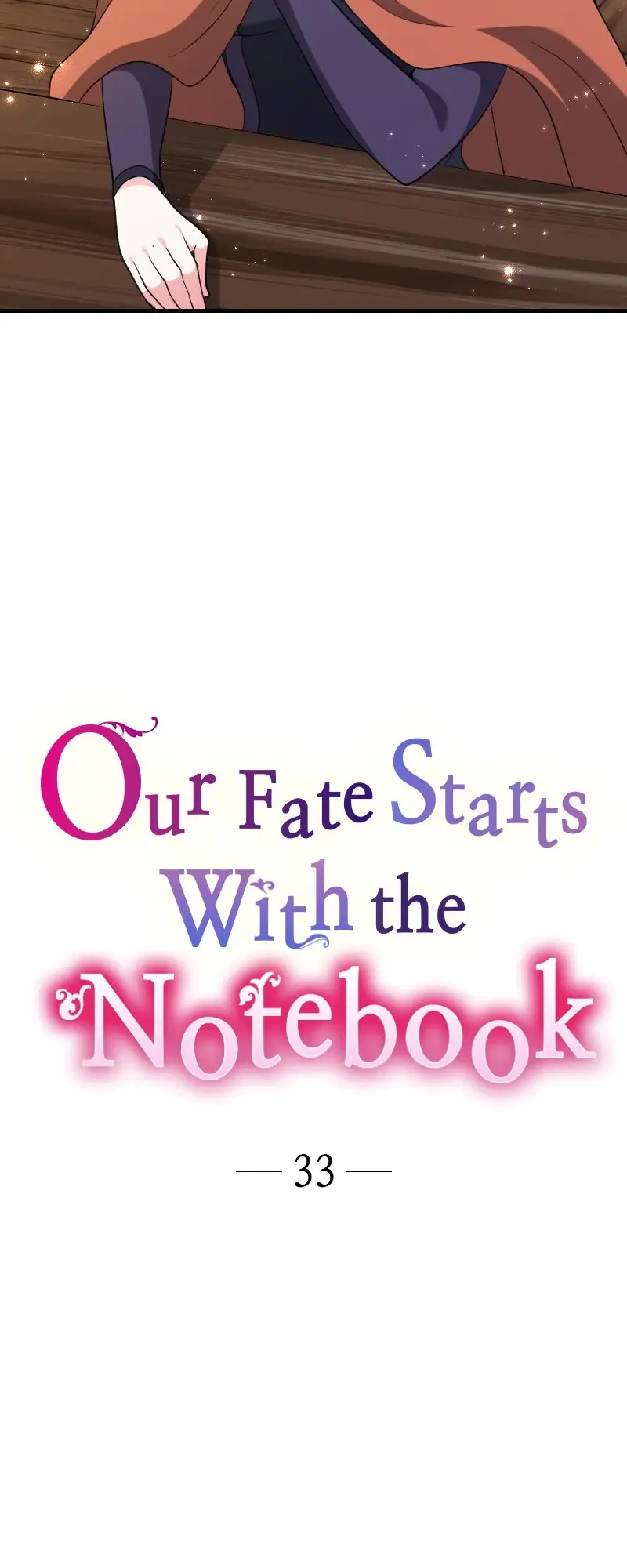 Our Fate Starts With The Notebook - Chapter 33