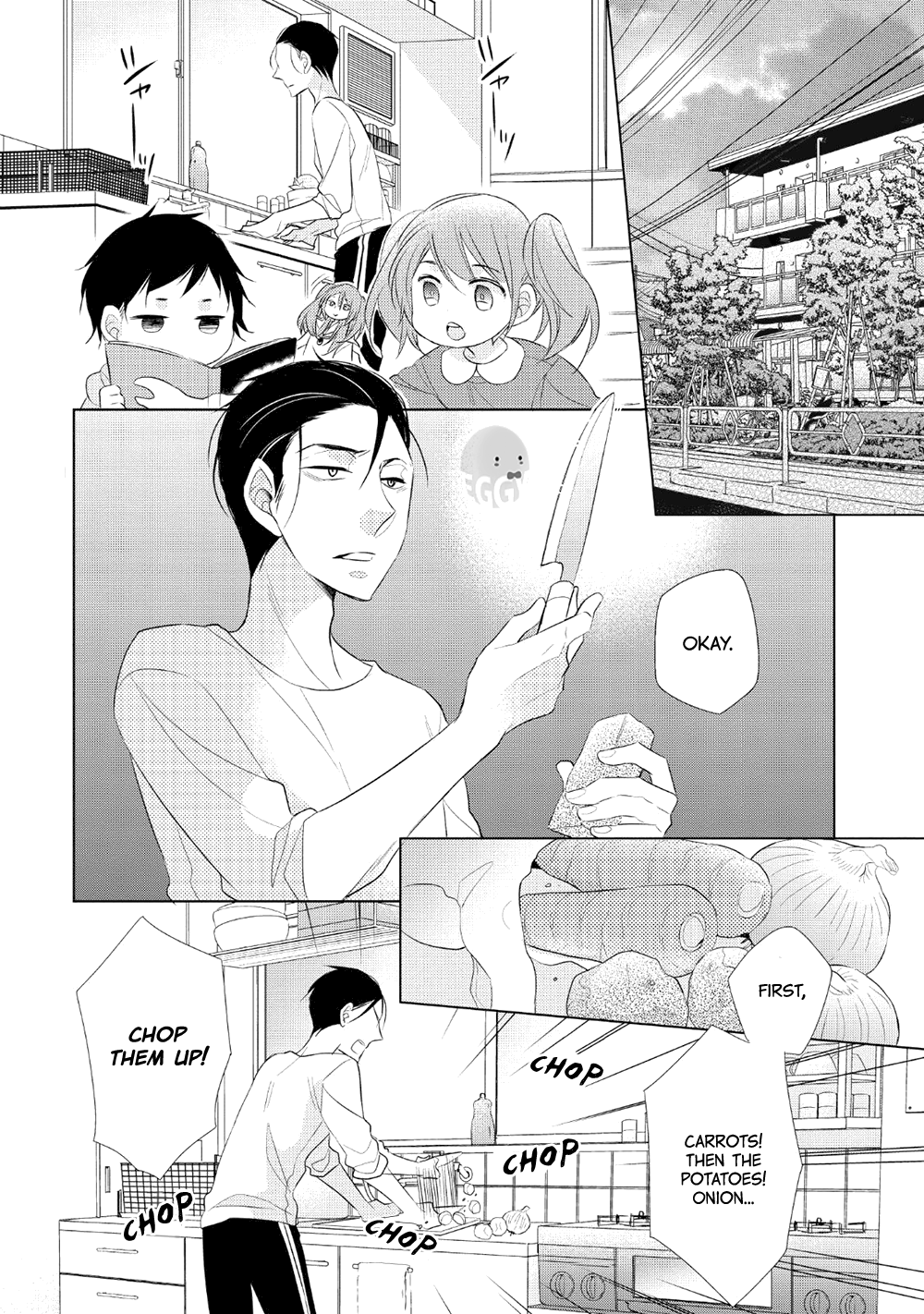 Papa To Oyaji No Uchi Gohan - Vol.1 Chapter 1: Curry Rice