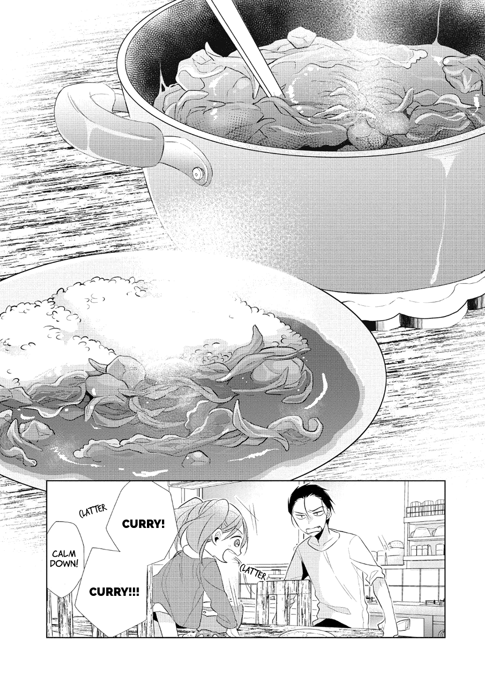 Papa To Oyaji No Uchi Gohan - Vol.1 Chapter 1: Curry Rice