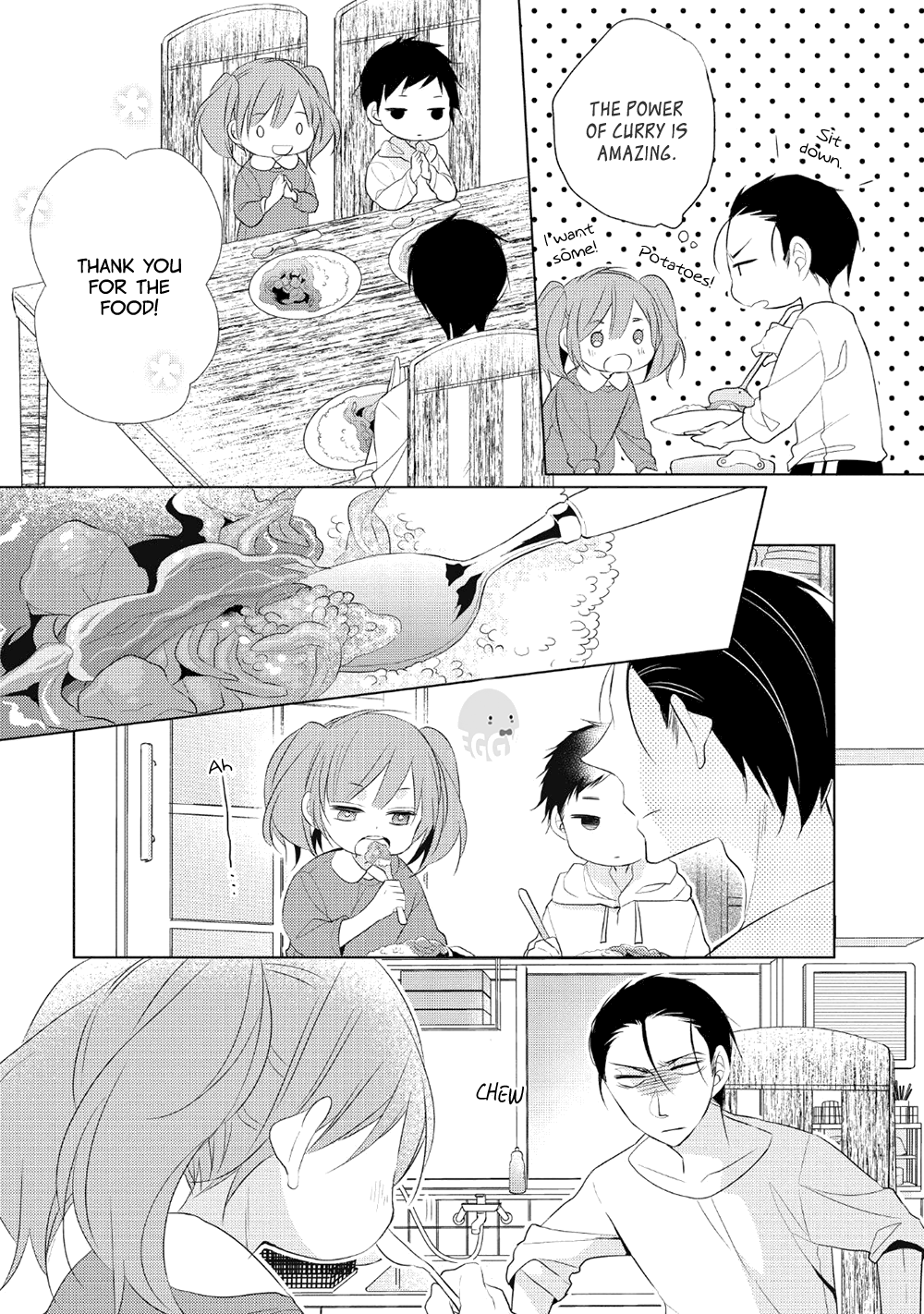 Papa To Oyaji No Uchi Gohan - Vol.1 Chapter 1: Curry Rice