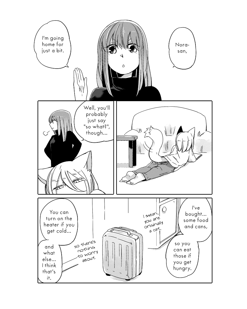 Nora-San The Tsungire Cat - Chapter 2.2