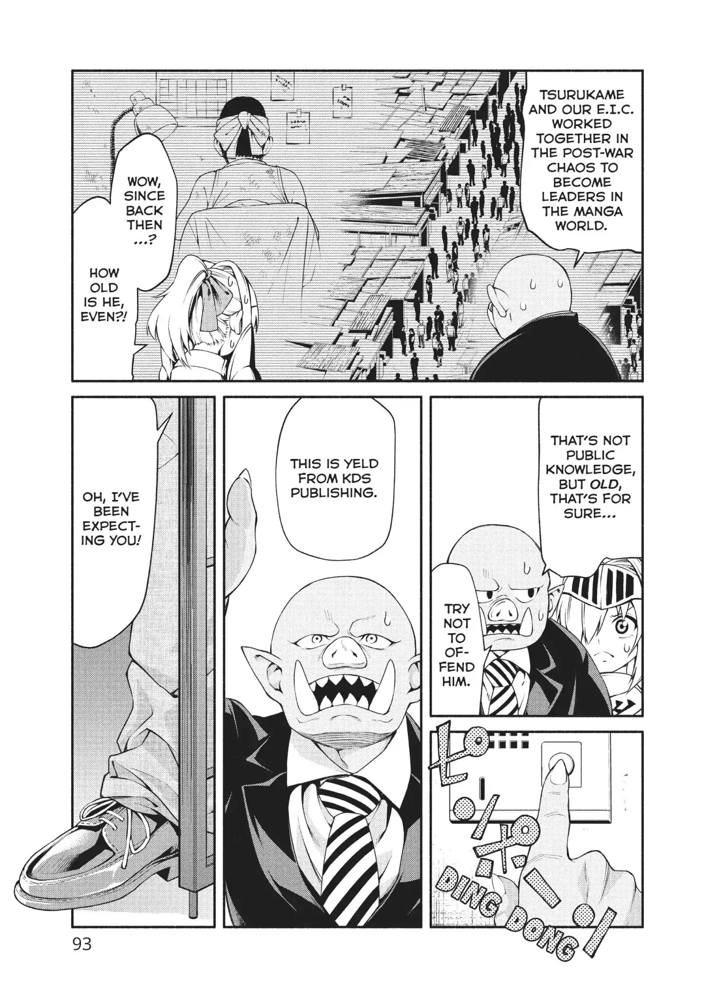 The Knight Cartoonist And Her Orc Editor - Vol.1 Chapter 4: Riddle Of The Manga Master