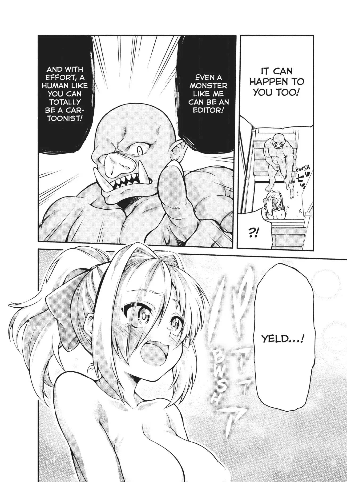 The Knight Cartoonist And Her Orc Editor - Vol.1 Chapter 1: The Knight S Manga Submission!