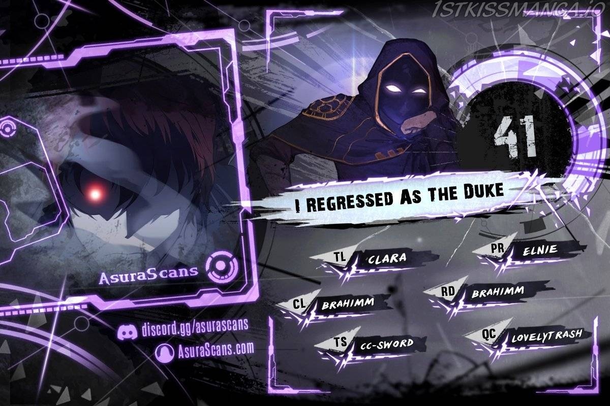 I Regressed As The Duke - Chapter 41