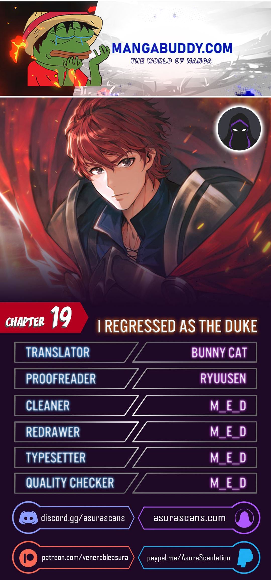 I Regressed As The Duke - Chapter 19