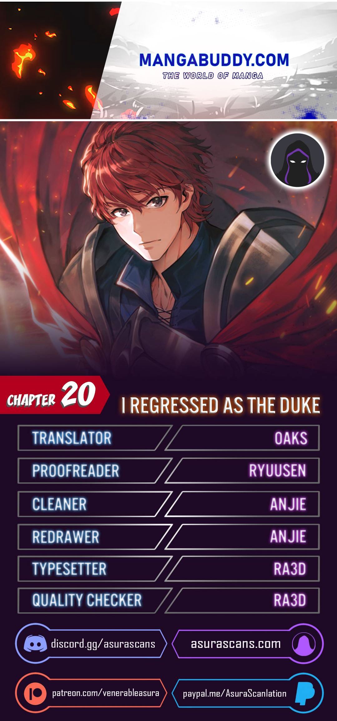 I Regressed As The Duke - Chapter 20