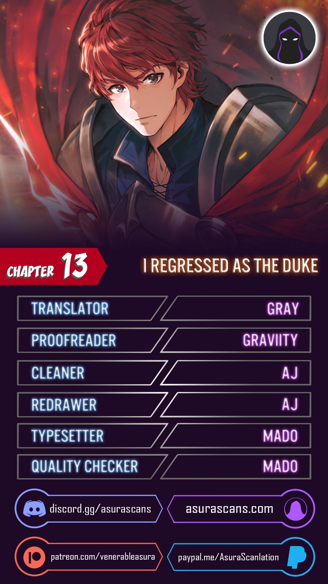 I Regressed As The Duke - Chapter 13