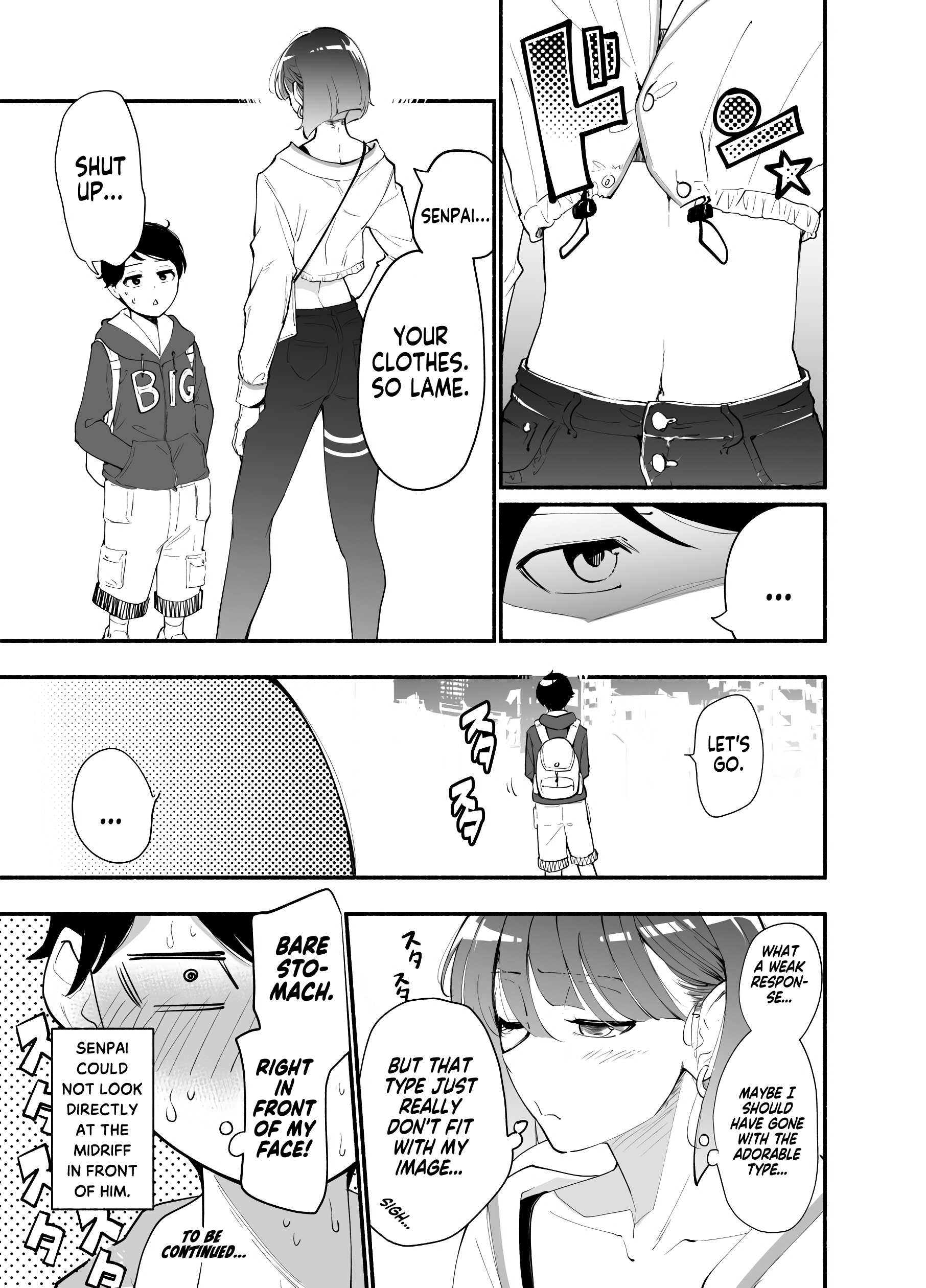 Until The Tall Kouhai (♀) And The Short Senpai (♂) Relationship Develops Into Romance - Vol.2 Chapter 9: The Story Of A Tall Kouhai Who Goes All Out On Her Dating Clothes