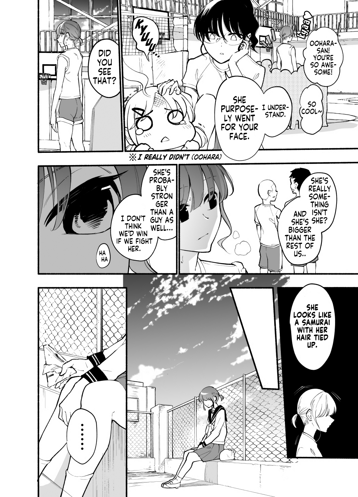 Until The Tall Kouhai (♀) And The Short Senpai (♂) Relationship Develops Into Romance - Chapter 18: The Tall Kouhai's (♀) New Hairstyle And The Short Senpai (♂) Who Hasn't Changed At All