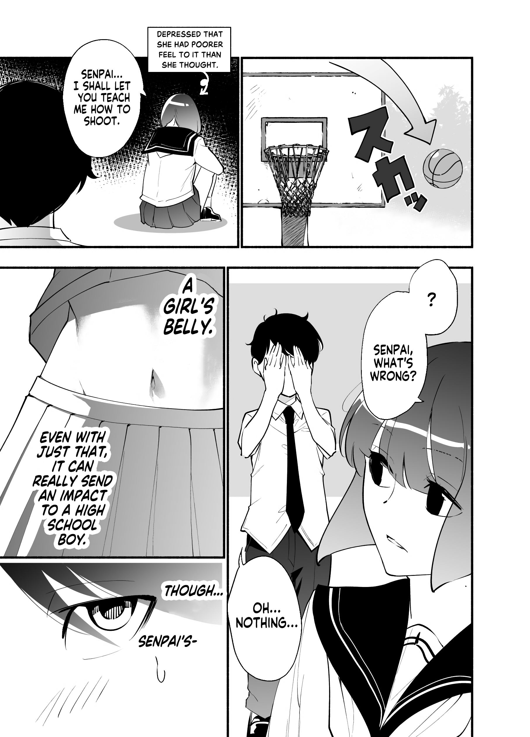 Until The Tall Kouhai (♀) And The Short Senpai (♂) Relationship Develops Into Romance - Vol.2 Chapter 8: An Exciting Basketball Story Of The Tall Kouhai ♀ And Short Senpai ♂