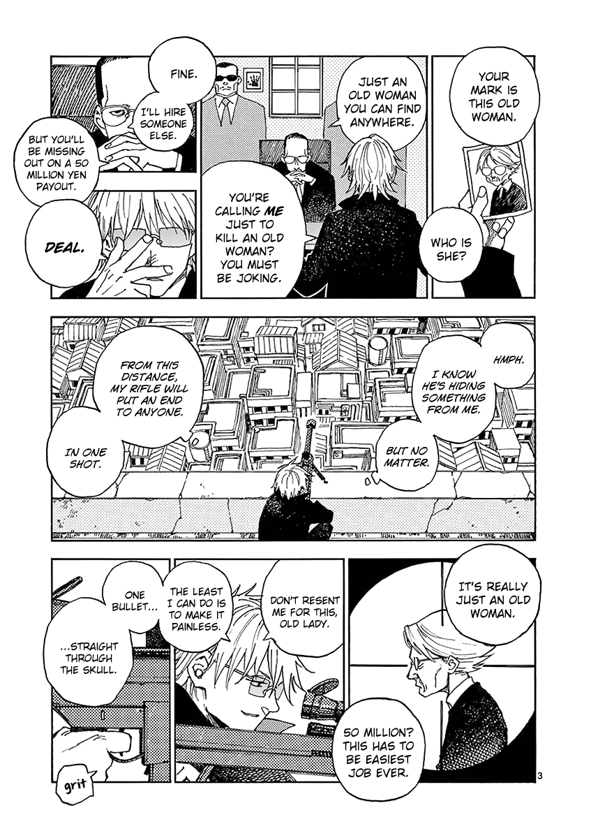 Koroshiya Wa Kyou Mo Bba Wo Korosenai - Vol.1 Chapter 3: Kuga Reiji