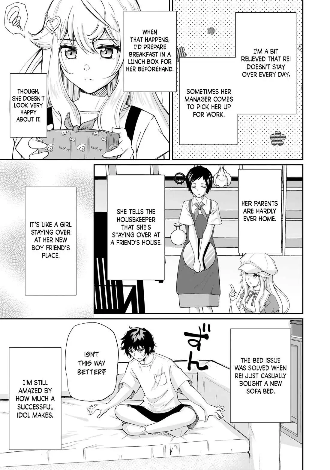 A Very Popular Idol Classmate Has Taken A Liking To Me, A Person Who Doesn’t Want To Work For My Whole Life - Chapter 6