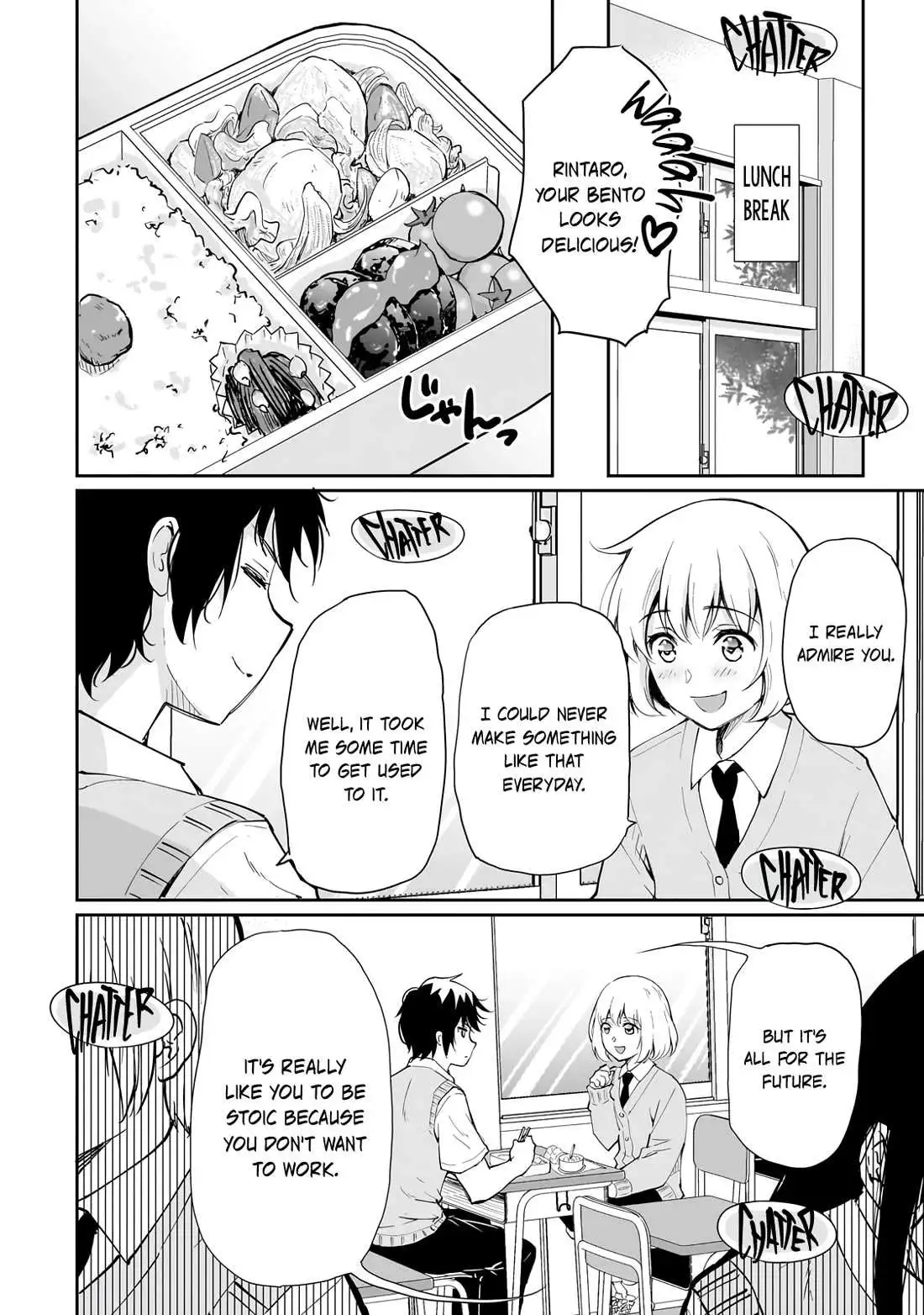 A Very Popular Idol Classmate Has Taken A Liking To Me, A Person Who Doesn’t Want To Work For My Whole Life - Chapter 6