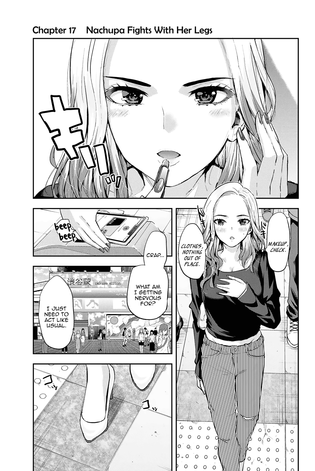 Kitazawa-Kun Wa A Class - Vol.3 Chapter 17: Nachupa Fights With Her Legs