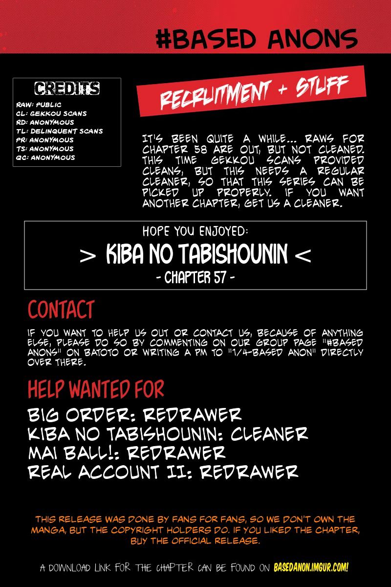 Kiba No Tabishounin - The Arms Peddler - Chapter 57 : The Forbidden Ravine I