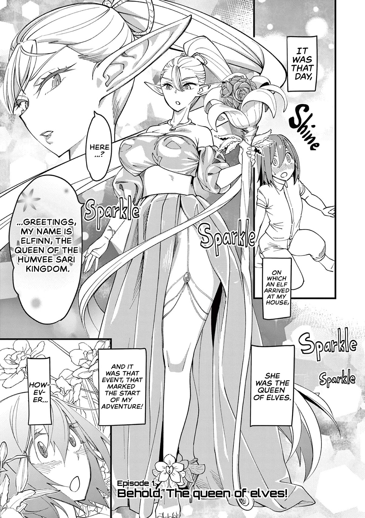 That Elf Is My Queen! - Chapter 1: Episode 1. Behold, The Queen Of Elves!