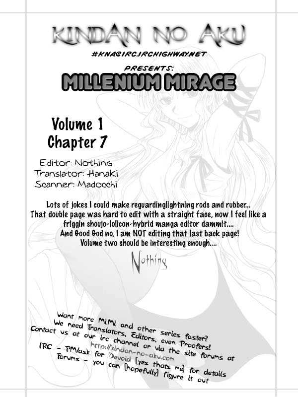 Millennium Mirage - Vol.1 Chapter 7 : Why Dont't You Try To Say It?