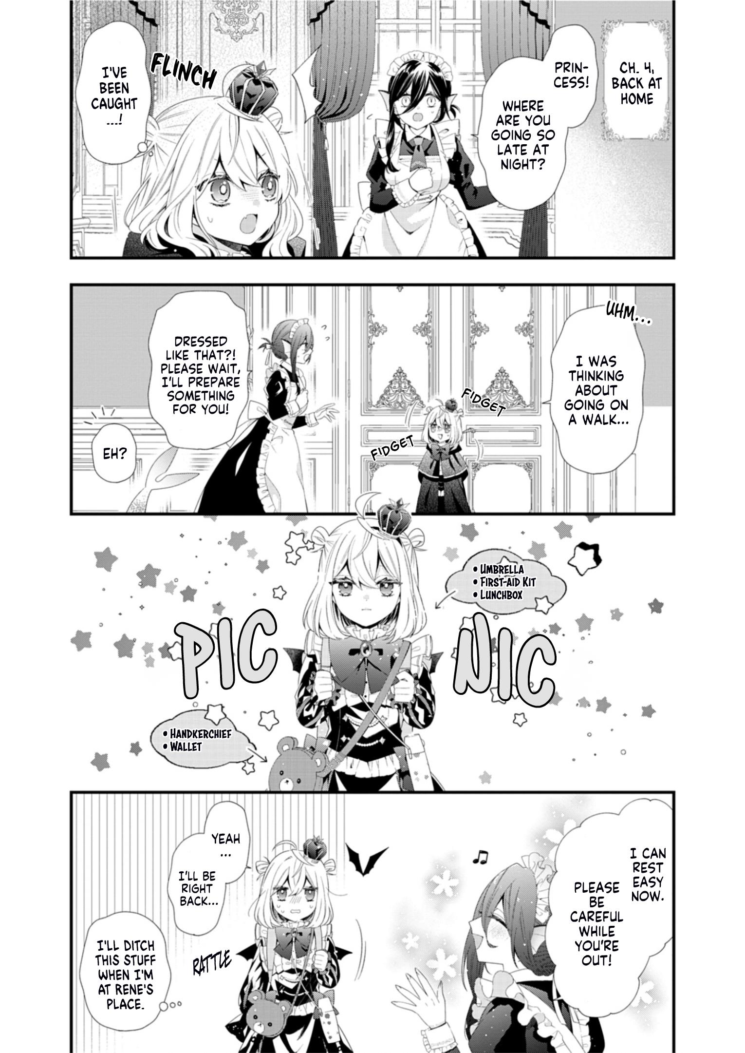 Makai Youjo Ni Tensei Shita Oji-San Wa Heiwa No Tame Ni Maou Ni Naritai - Vol.1 Chapter 4.5: Volume 1 Extras