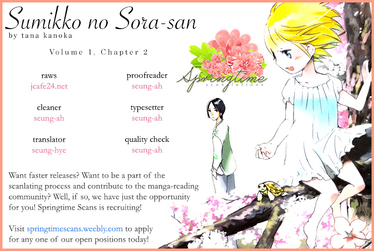 Sumikko No Sora-San - Vol.1 Chapter 2 : Philosophy