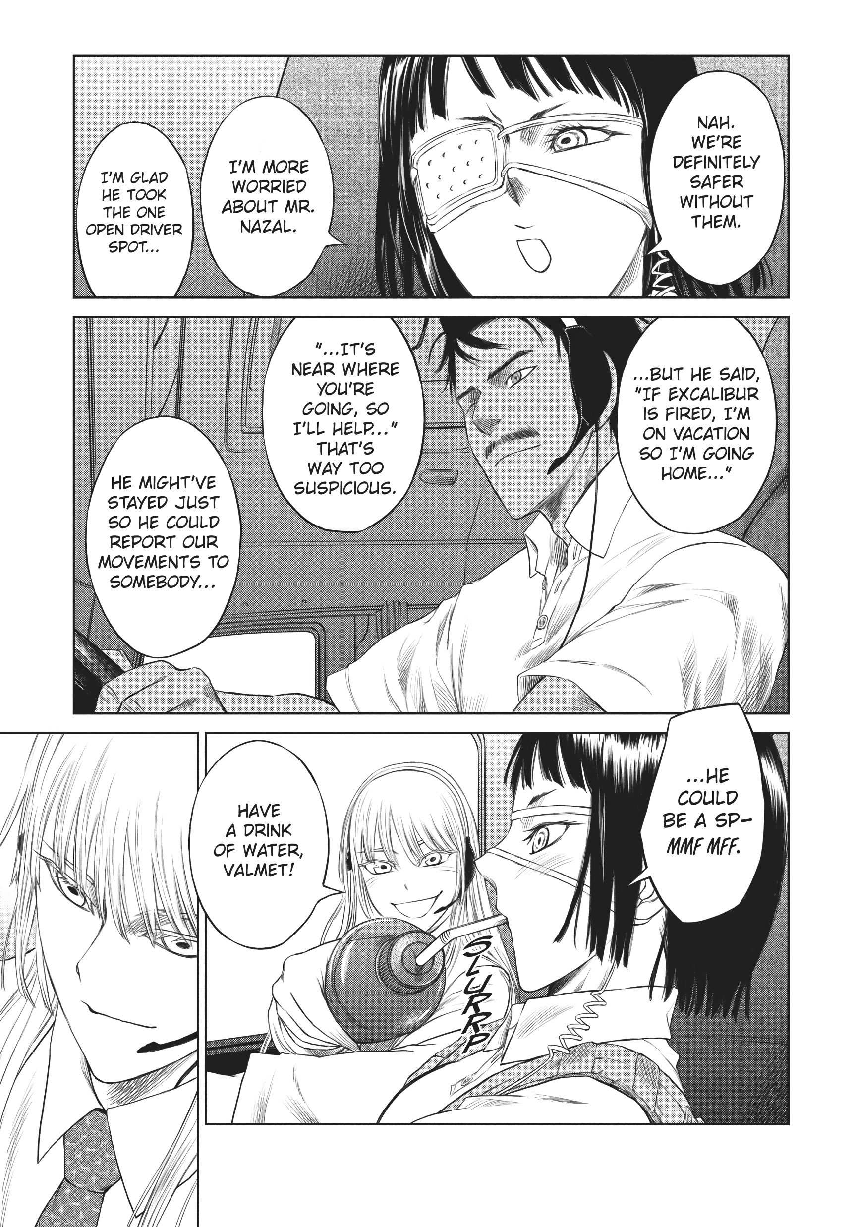 Jormungand - Vol.9 Chapter 52: Pazuzu Phase 3