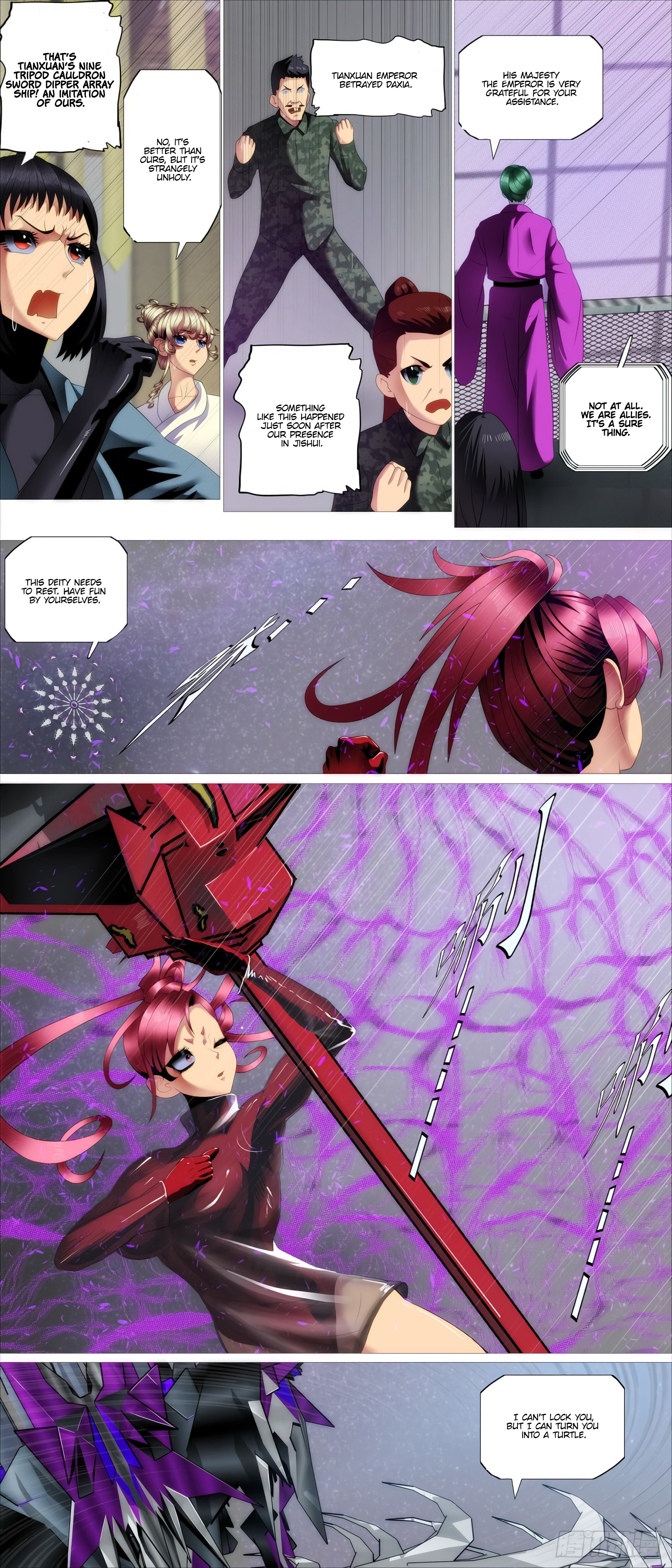 Iron Ladies - Chapter 426: Heavenly Law’s Will