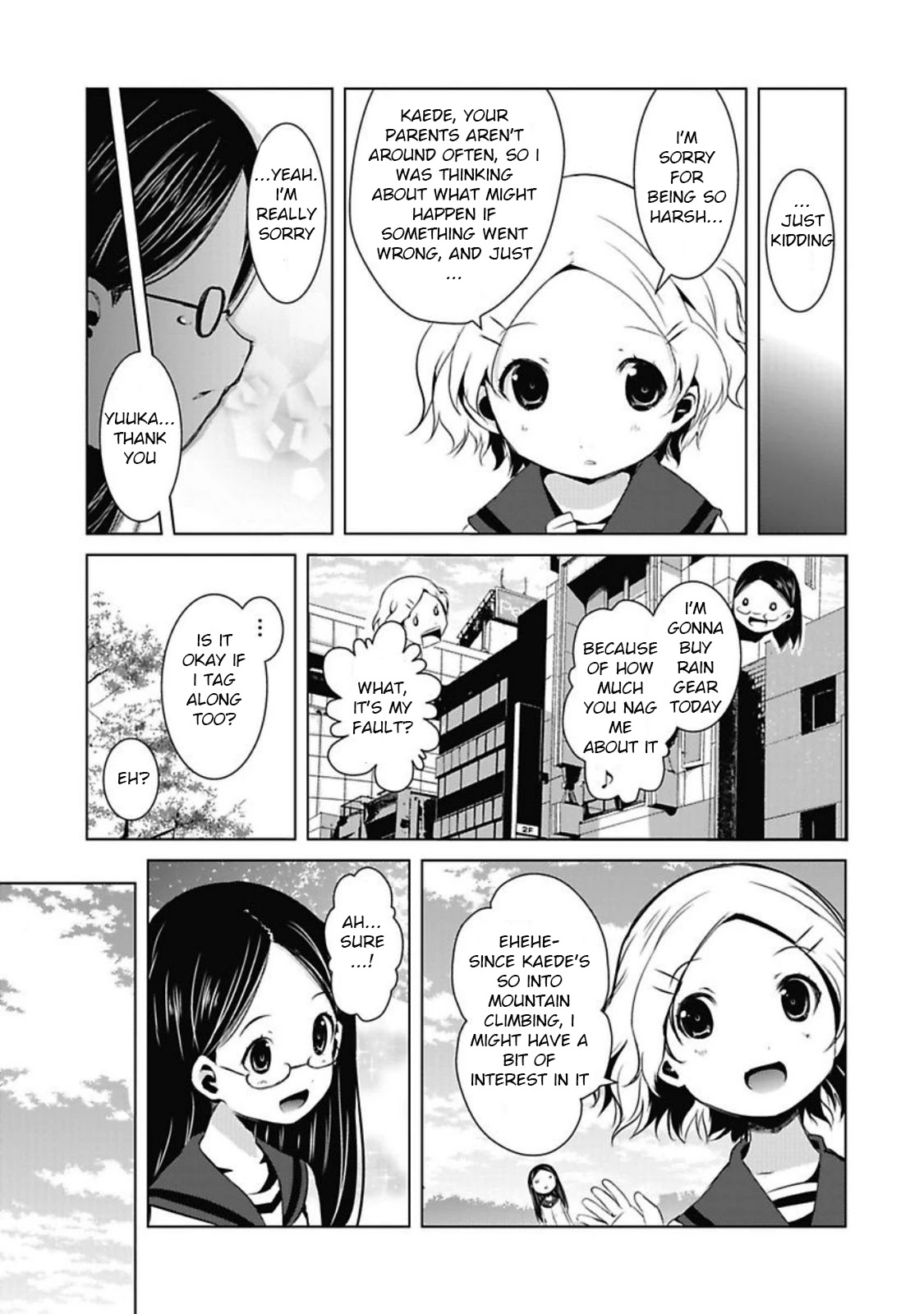 Yama No Susume - Chapter 26: Memories Of Rain Gear