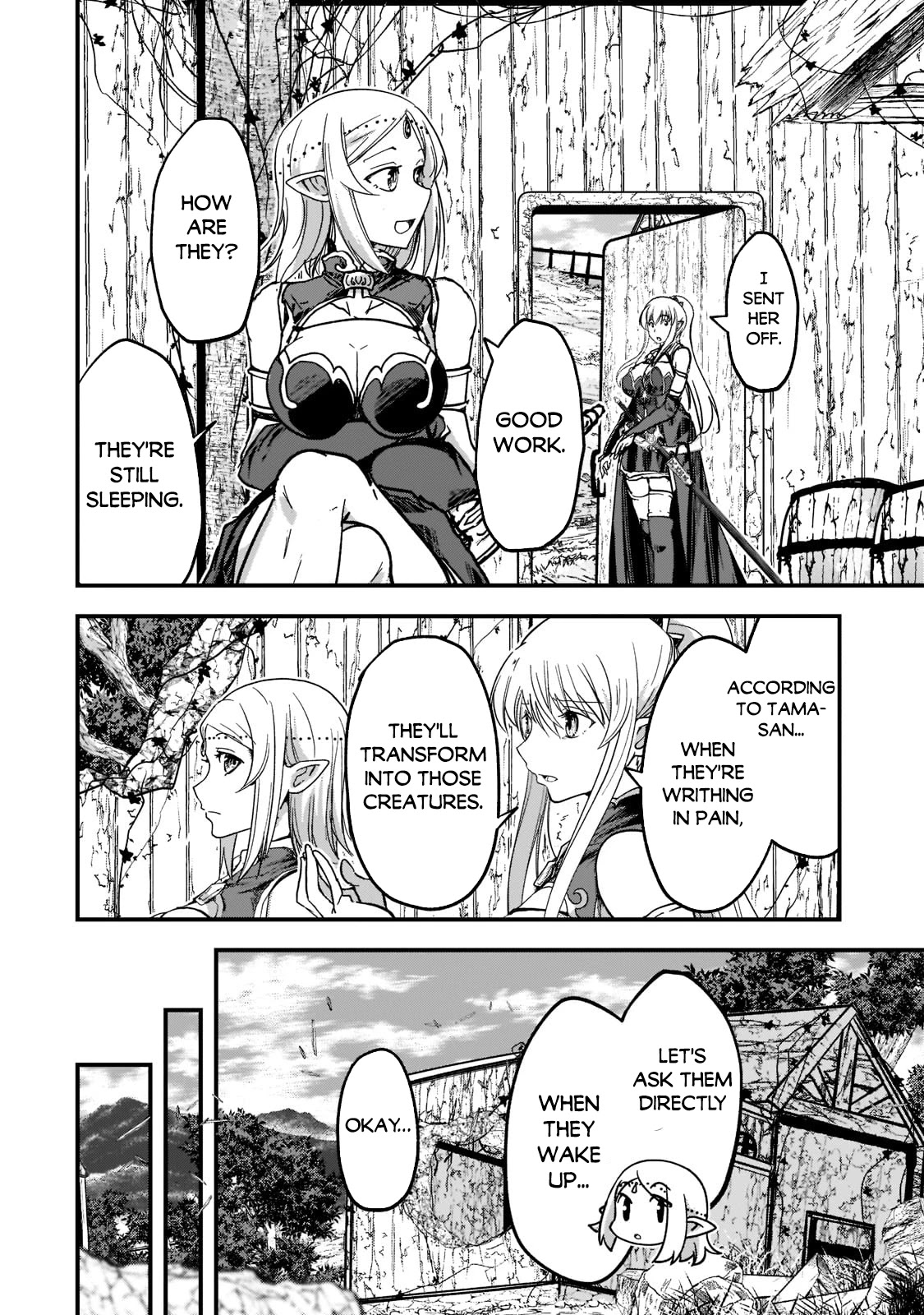 Gaikotsu Kishi-Sama, Tadaima Isekai E Odekake-Chuu - Chapter 50: Those Who Managed To Escape