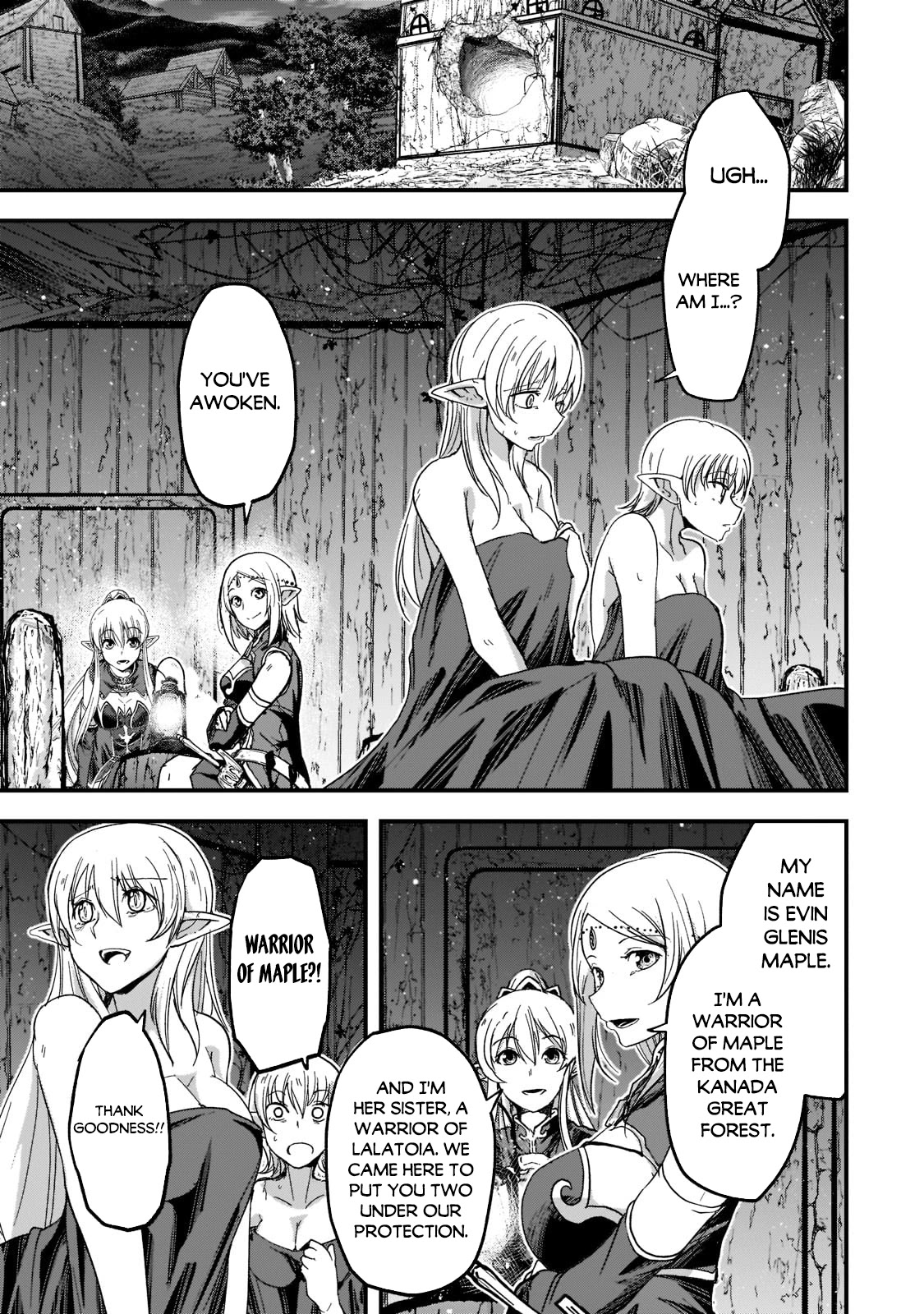 Gaikotsu Kishi-Sama, Tadaima Isekai E Odekake-Chuu - Chapter 50: Those Who Managed To Escape