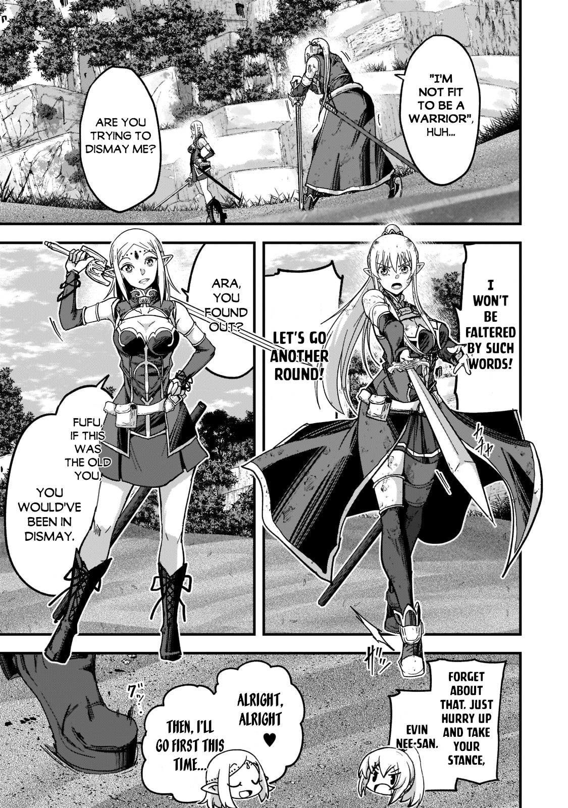 Gaikotsu Kishi-Sama, Tadaima Isekai E Odekake-Chuu - Chapter 48: Arian And Evin