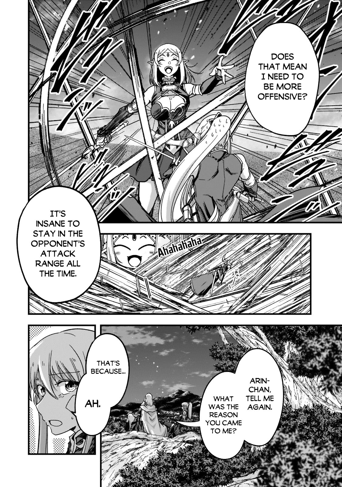 Gaikotsu Kishi-Sama, Tadaima Isekai E Odekake-Chuu - Chapter 48: Arian And Evin