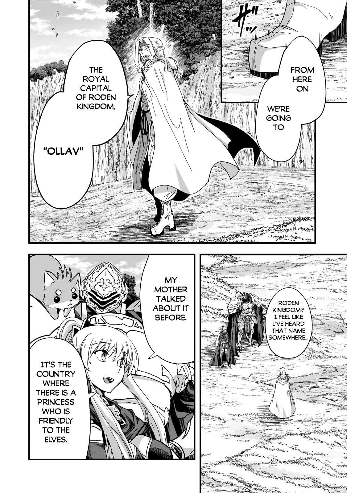 Gaikotsu Kishi-Sama, Tadaima Isekai E Odekake-Chuu - Chapter 60.1: Working Together With The Human Tribe 1