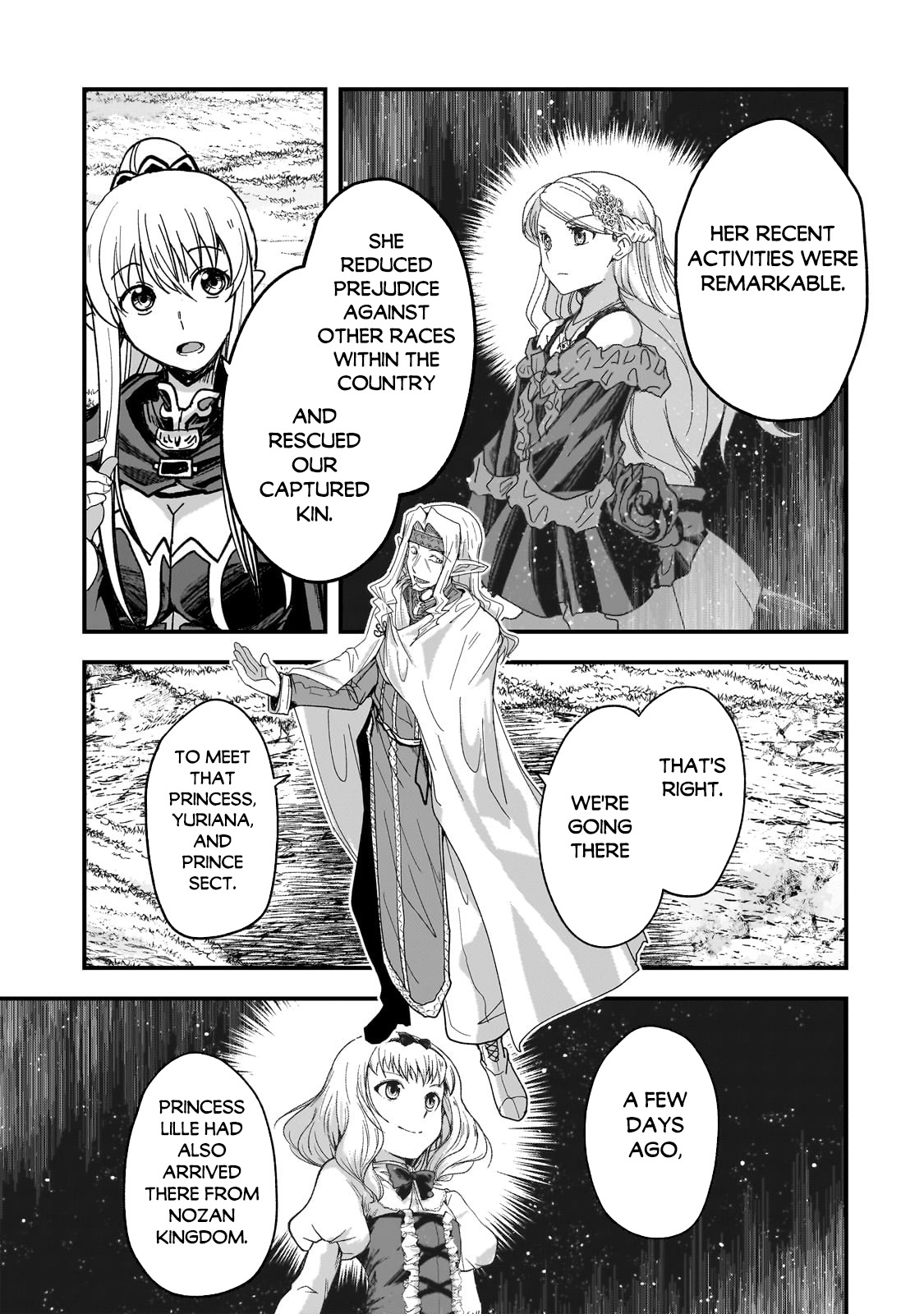 Gaikotsu Kishi-Sama, Tadaima Isekai E Odekake-Chuu - Chapter 60.1: Working Together With The Human Tribe 1