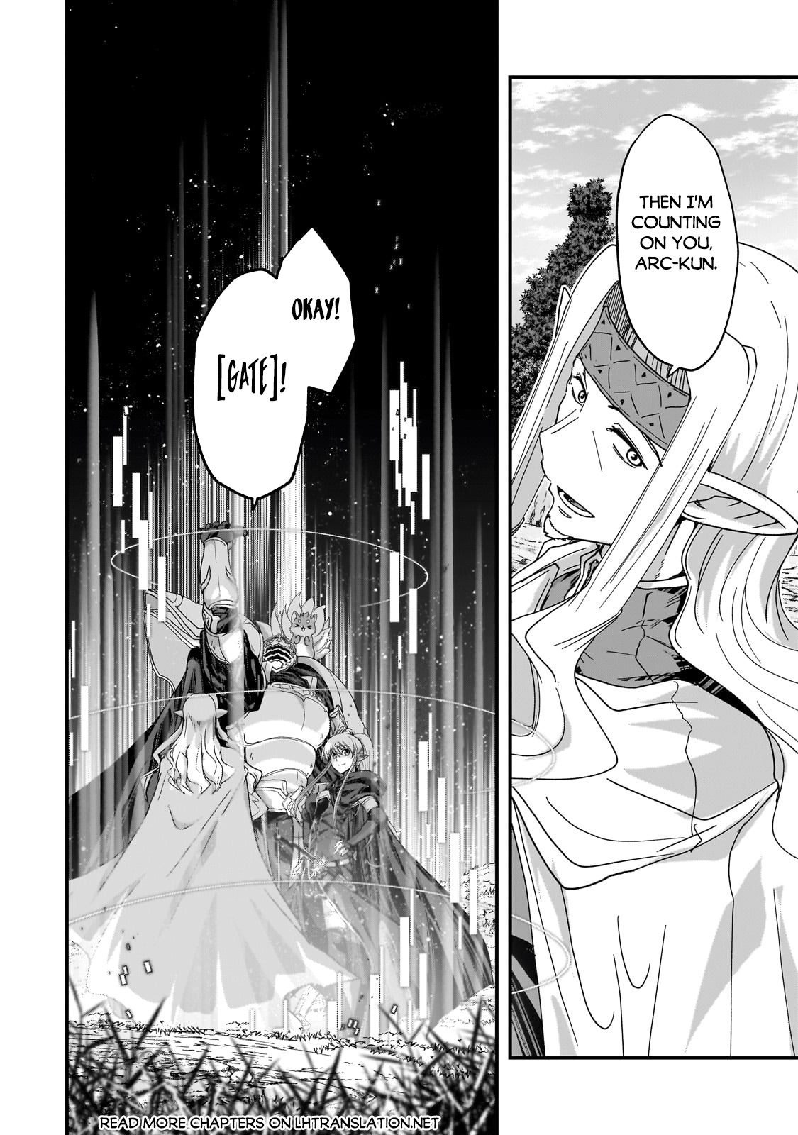 Gaikotsu Kishi-Sama, Tadaima Isekai E Odekake-Chuu - Chapter 60.1: Working Together With The Human Tribe 1