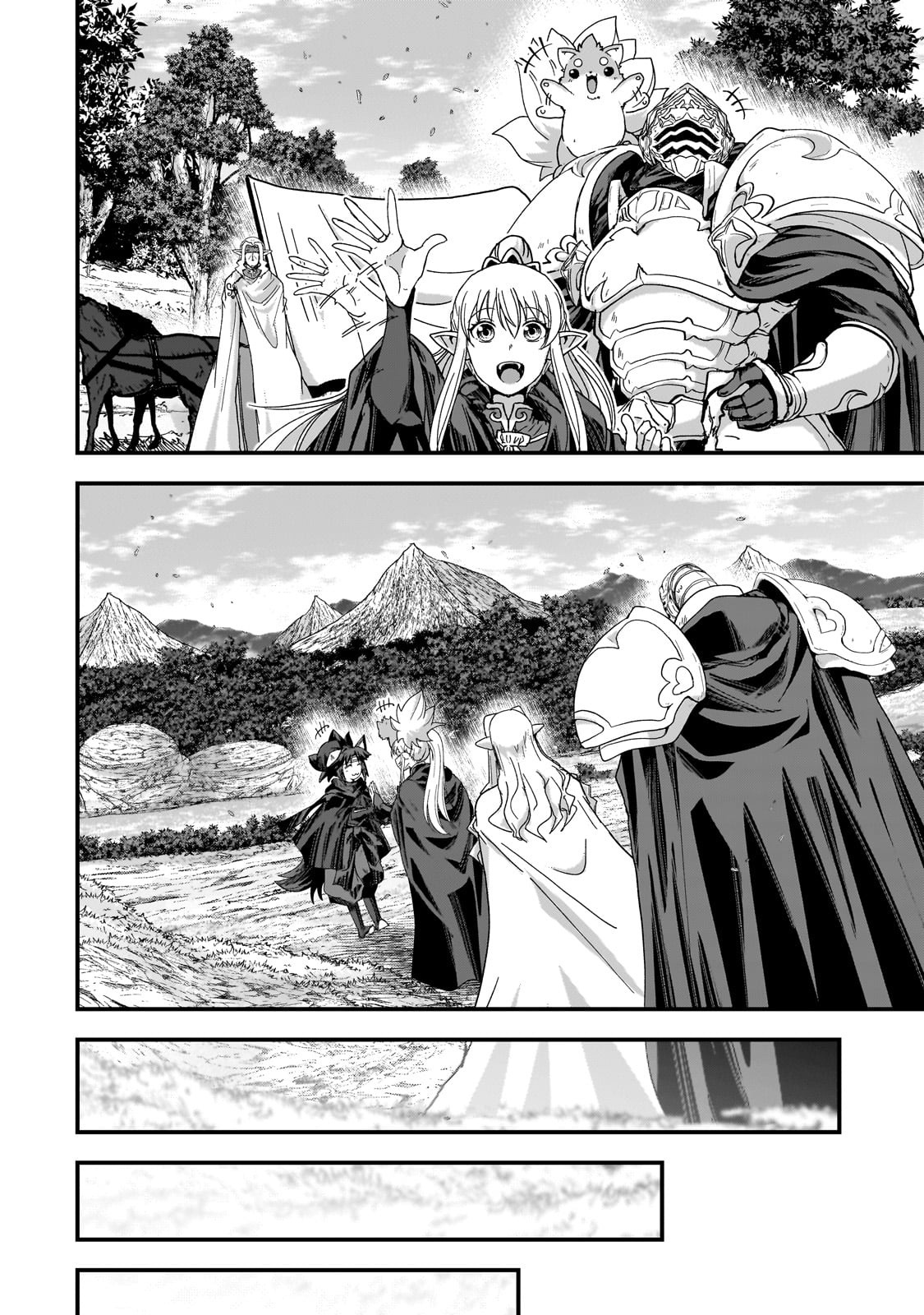 Gaikotsu Kishi-Sama, Tadaima Isekai E Odekake-Chuu - Chapter 60.1: Working Together With The Human Tribe 1