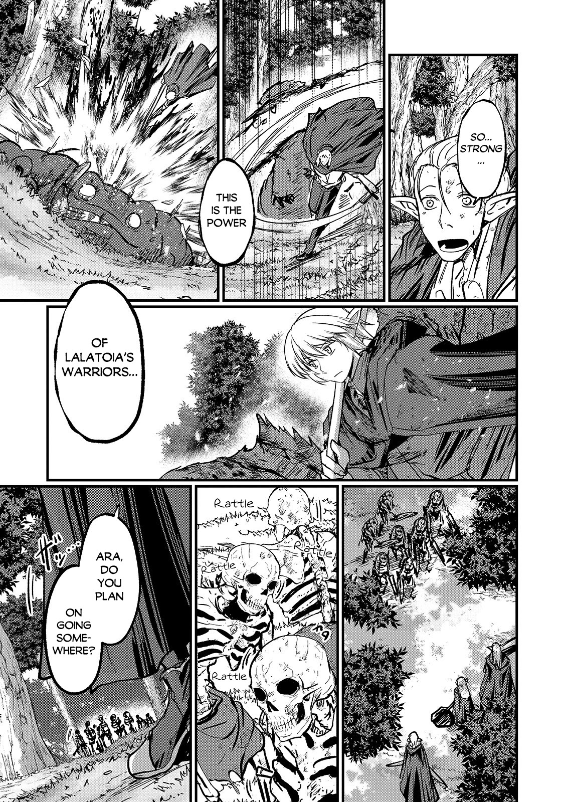 Gaikotsu Kishi-Sama, Tadaima Isekai E Odekake-Chuu - Chapter 36