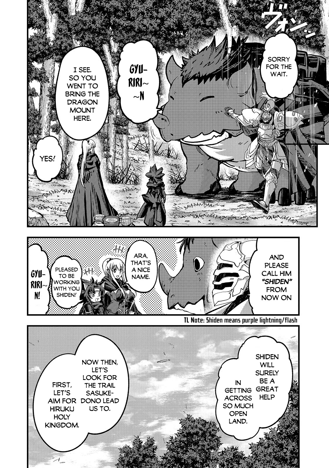 Gaikotsu Kishi-Sama, Tadaima Isekai E Odekake-Chuu - Chapter 36