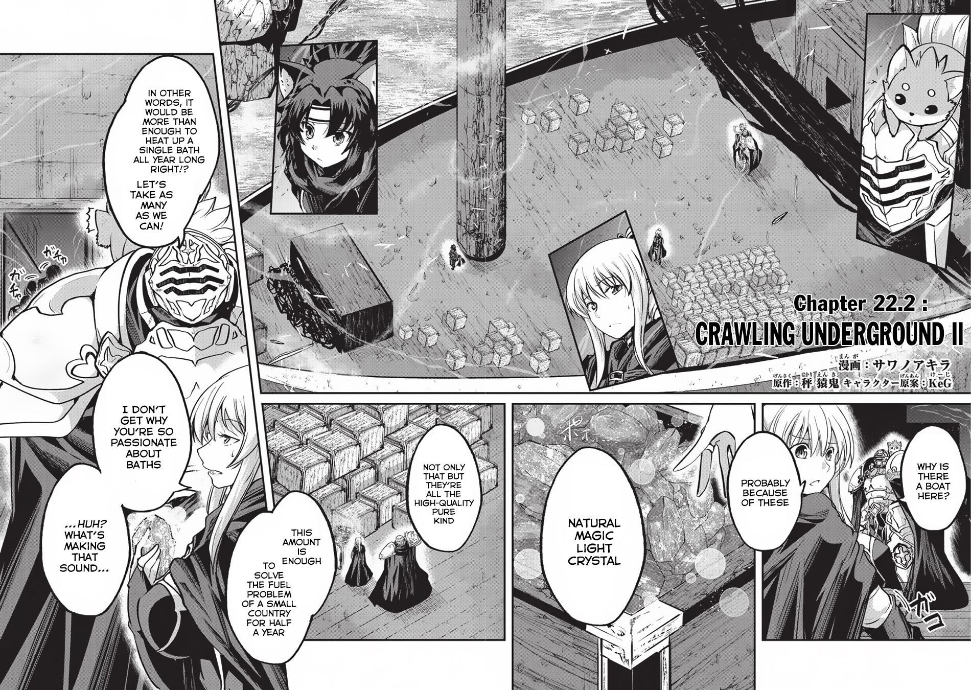 Gaikotsu Kishi-Sama, Tadaima Isekai E Odekake-Chuu - Chapter 22.2: Crwaling Underground Ii