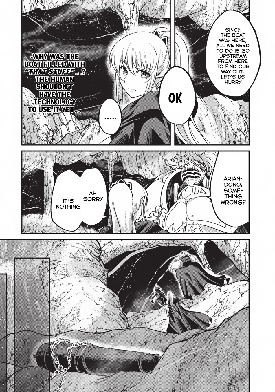 Gaikotsu Kishi-Sama, Tadaima Isekai E Odekake-Chuu - Chapter 22.2: Crwaling Underground Ii