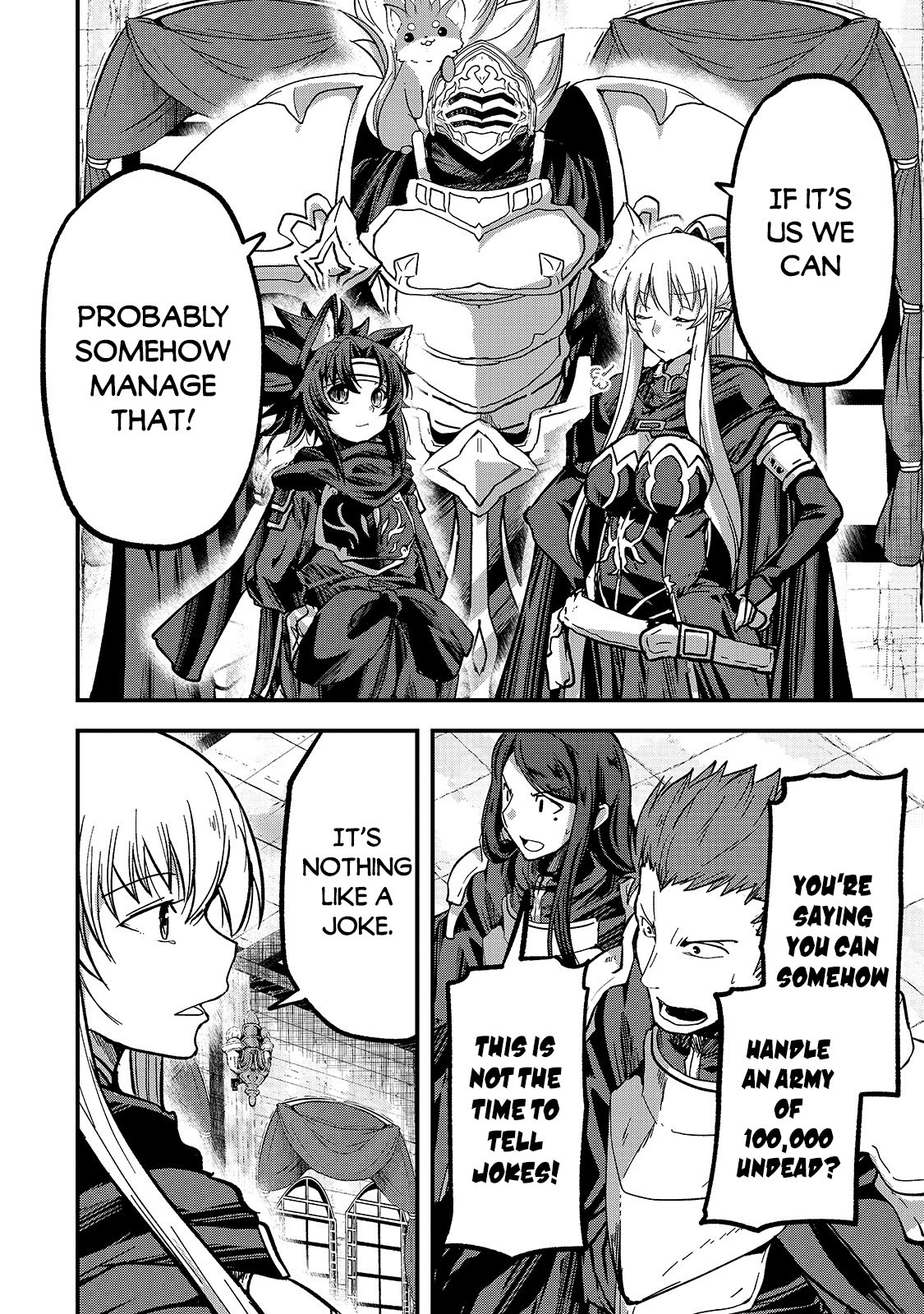 Gaikotsu Kishi-Sama, Tadaima Isekai E Odekake-Chuu - Chapter 38: Arc, The Reinforcement