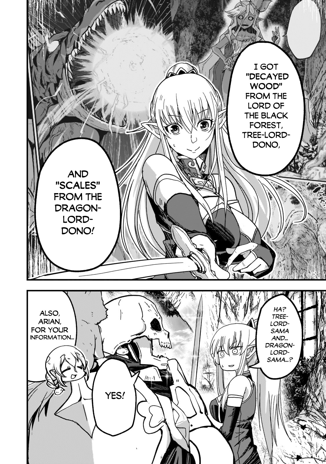 Gaikotsu Kishi-Sama, Tadaima Isekai E Odekake-Chuu - Chapter 55.2