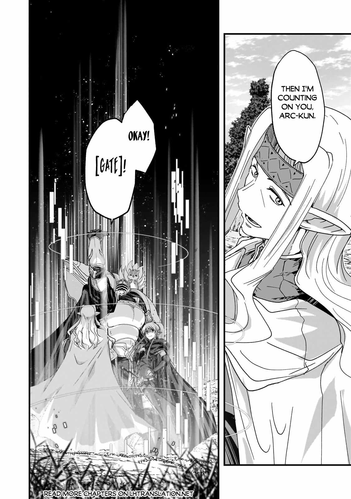 Gaikotsu Kishi-Sama, Tadaima Isekai E Odekake-Chuu - Chapter 60-1