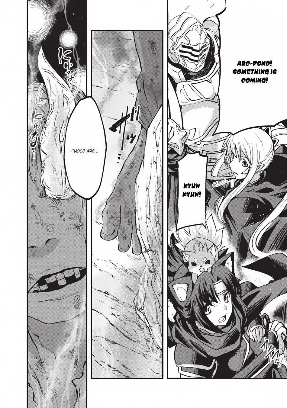 Gaikotsu Kishi-Sama, Tadaima Isekai E Odekake-Chuu - Chapter 22.1: Crawling Underground Ii