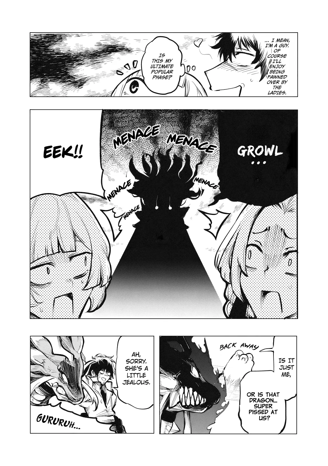 Kuni Wo Owareta Ryuushi-San, Hirowareta Ringoku De Ukkari Musou Shite Shimau. - Vol.2 Chapter 7: She Got In A Bad Mood (Ch7.1 + Ch7.2)