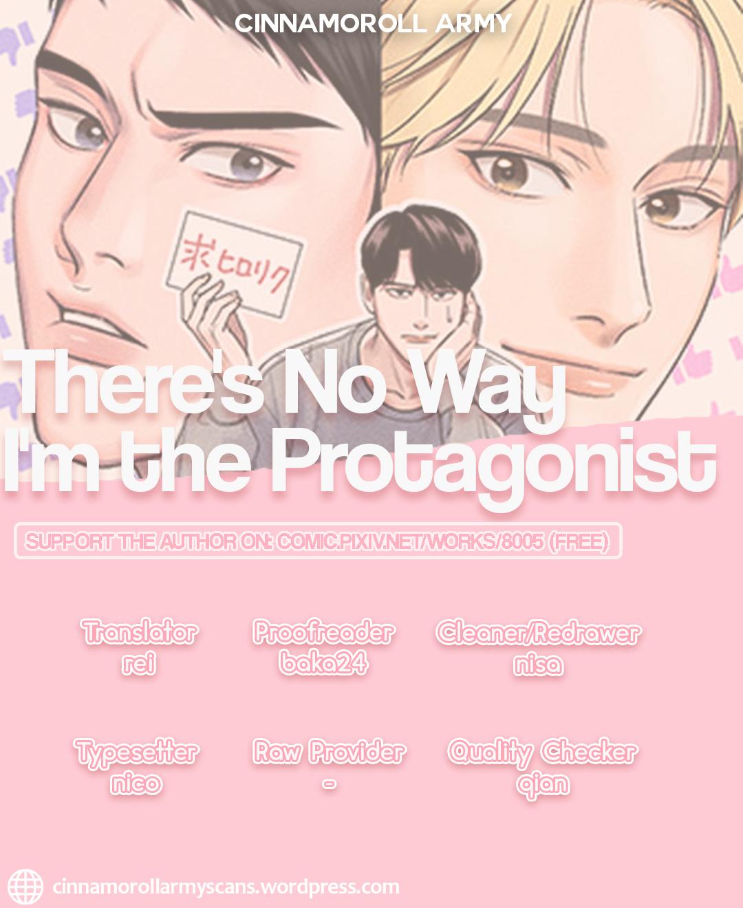 There's No Way I'm The Protagonist - Chapter 2