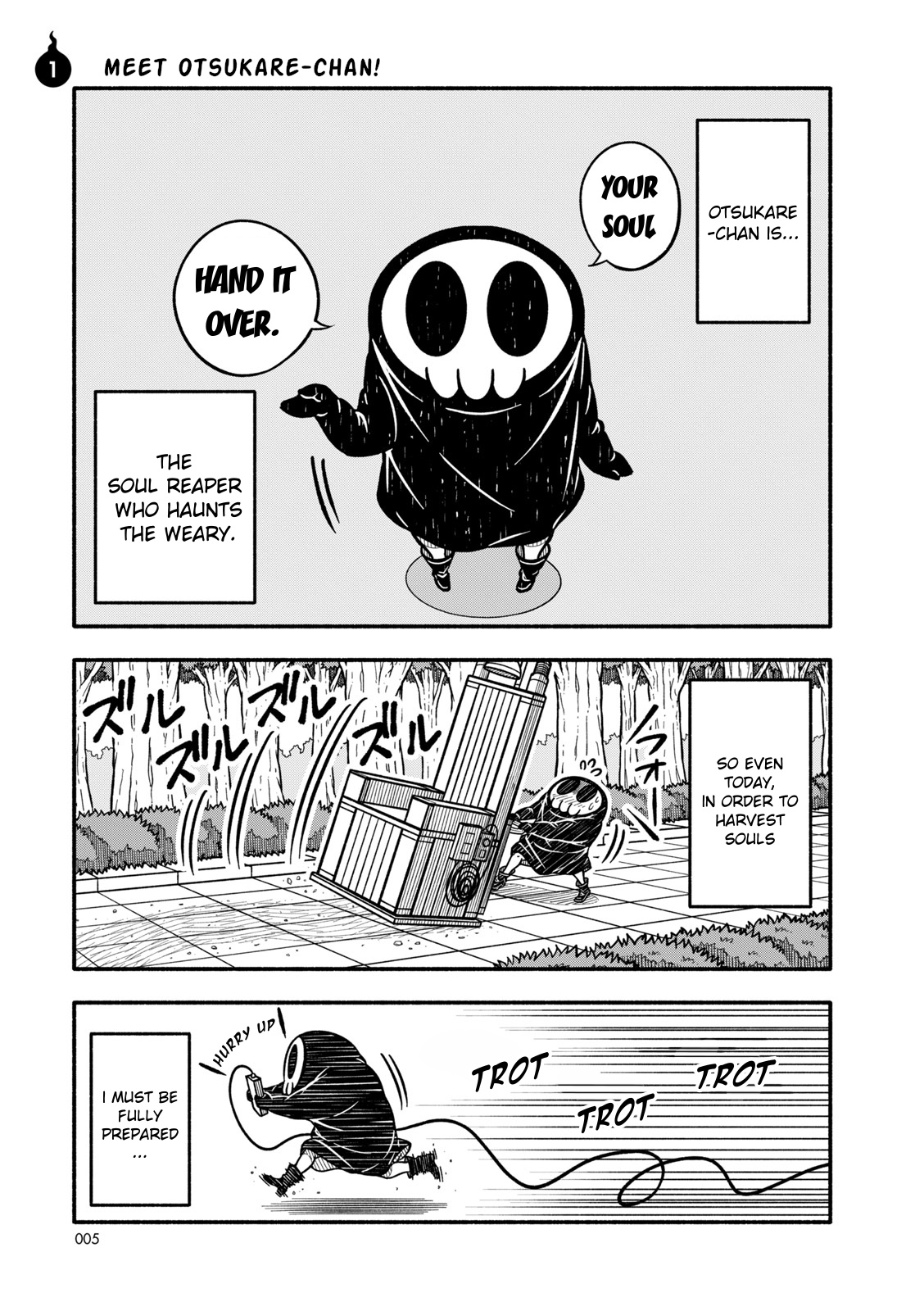 Shinigami Minarai! Otsukare-Chan - Vol.1 Chapter 1: Meet Otsukare-Chan