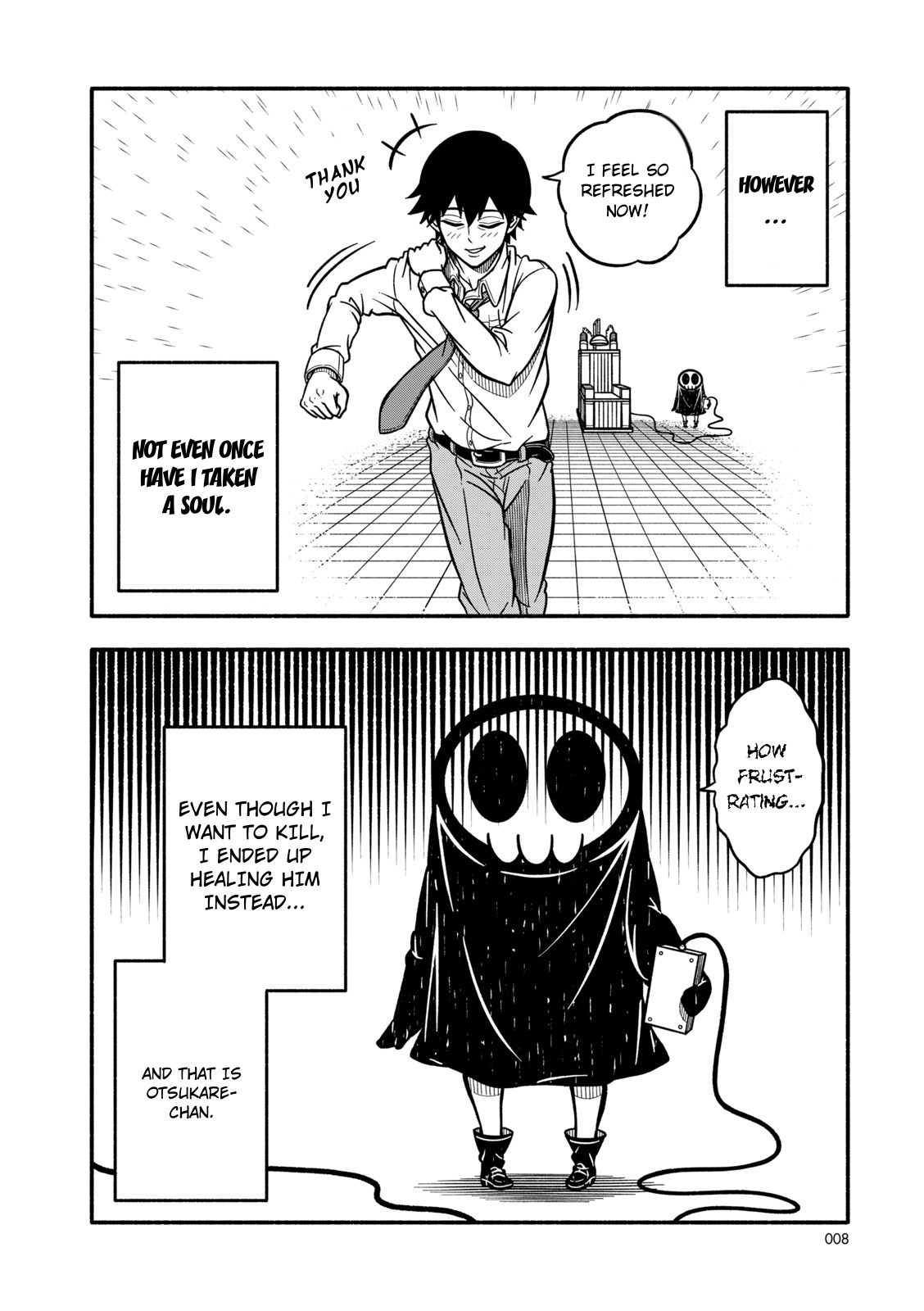 Shinigami Minarai! Otsukare-Chan - Vol.1 Chapter 1: Meet Otsukare-Chan