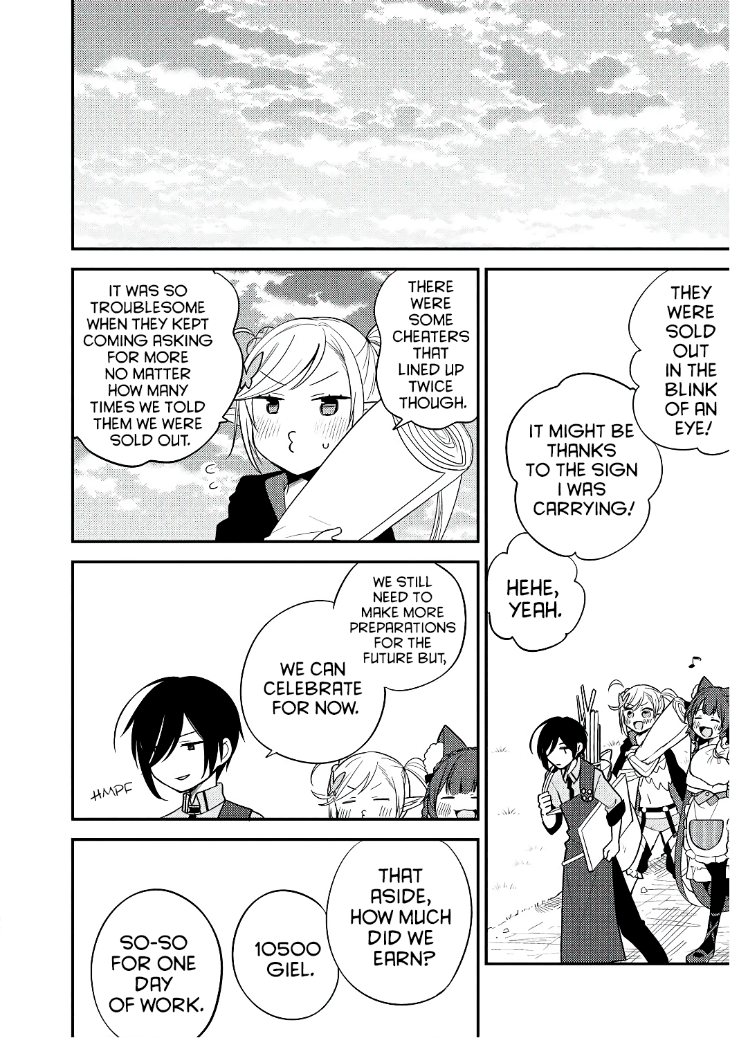 Isekai De Kojiin Wo Hiraita Kedo, Naze Ka Darehitori Sudatou To Shinai Ken - Vol.2 Chapter 12: Our First Stall