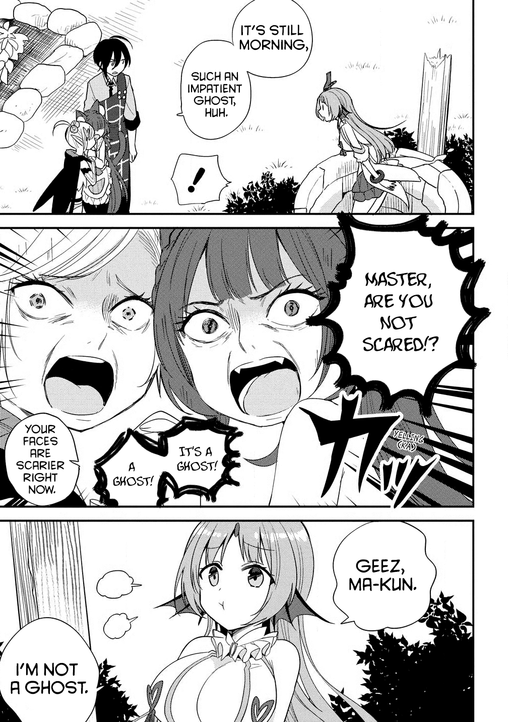 Isekai De Kojiin Wo Hiraita Kedo, Naze Ka Darehitori Sudatou To Shinai Ken - Vol.3 Chapter 14: The Big Sister Is Here